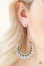 Load image into Gallery viewer, Once in a Showtime - Brass Earrings
