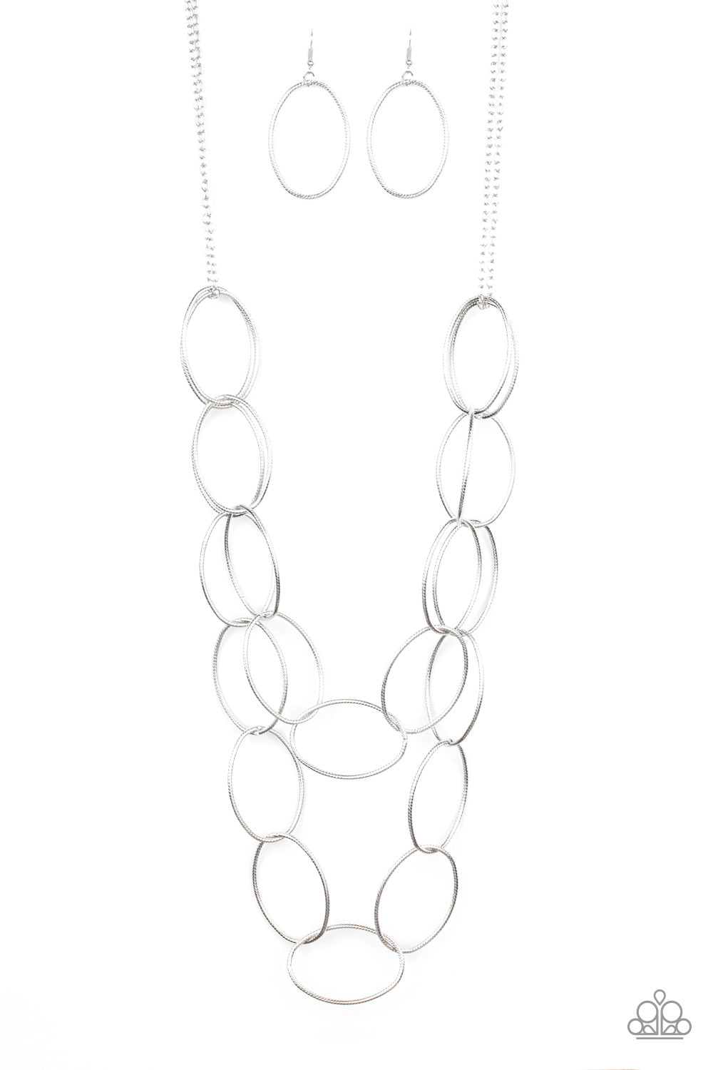 Move On Oval - Silver